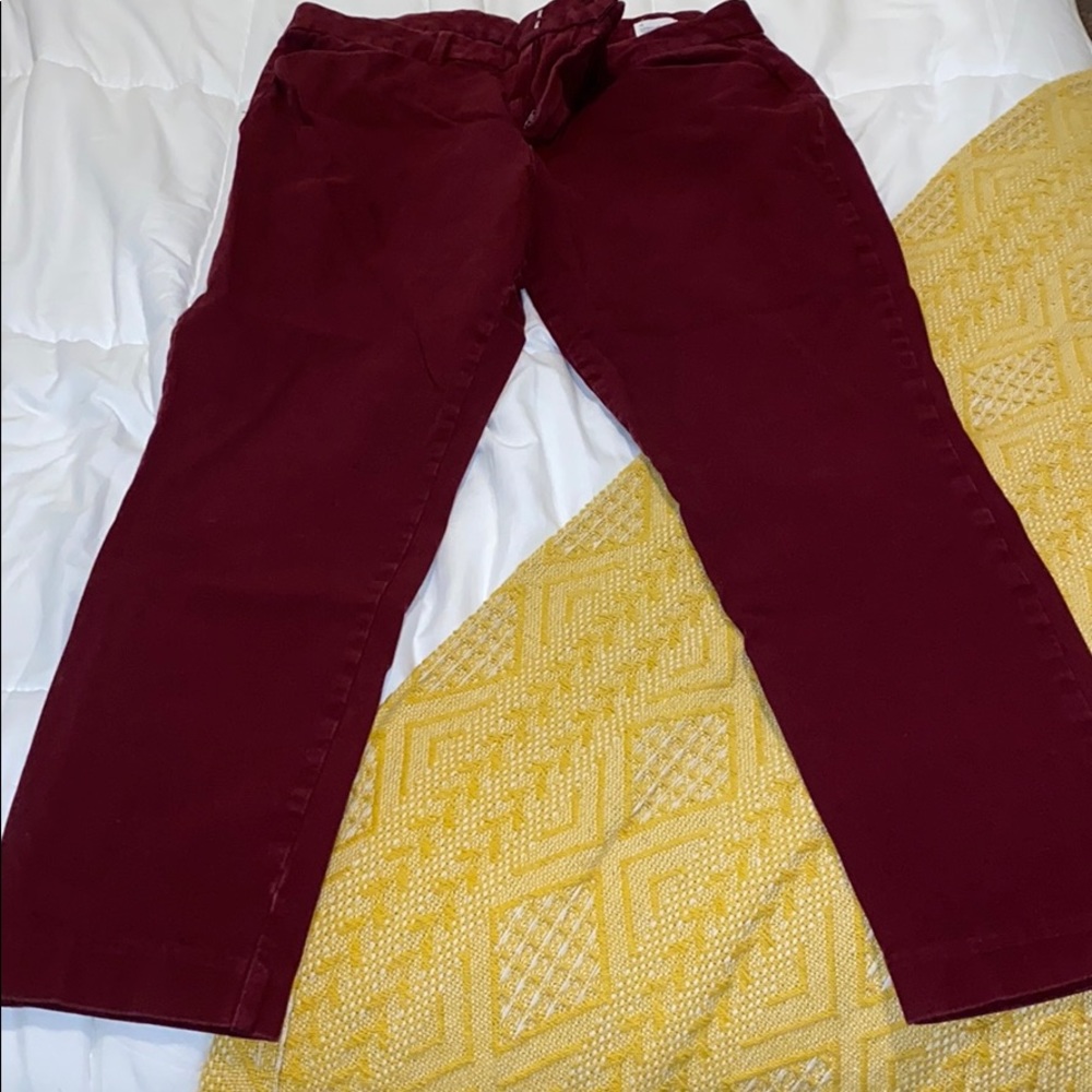 Gap Red Pants